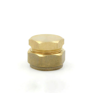 Dzr <span class=keywords><strong>fontanería</strong></span> pezón de latón hembra hexagonal tubería Npt accesorios tapa - Product Image 1
