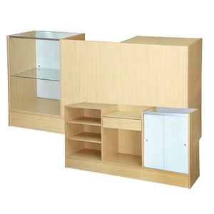 Venta al por menor, <span class=keywords><strong>comercial</strong></span>, Mostrador de madera mesa de tienda de venta al por menor personalización disponible - Product Image 5