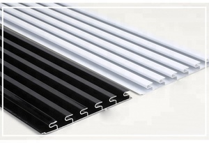 Nuevo diseño de aluminio slatwall panel con gran precio para <span class=keywords><strong>tiendas</strong></span> de joyería - Product Image 5