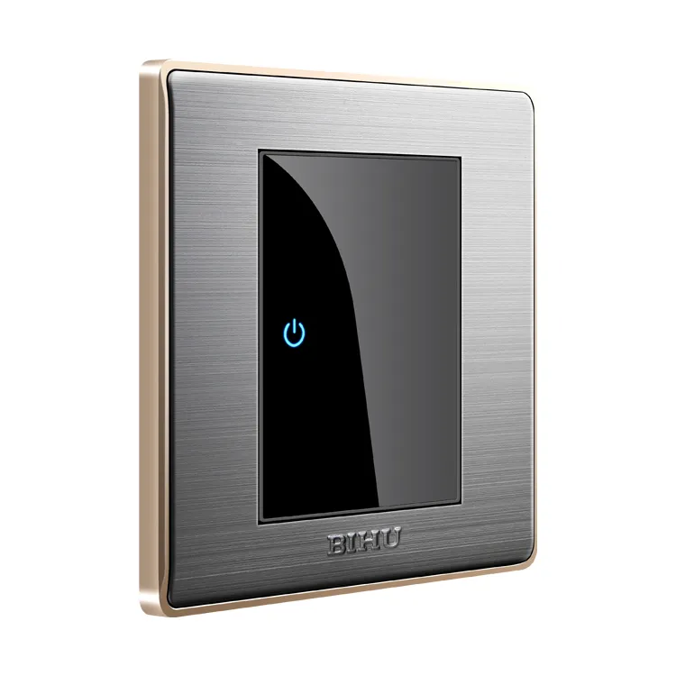 Wholesale Tack Click Button 1gang 1way Electric Light Switches Board Wall Switch