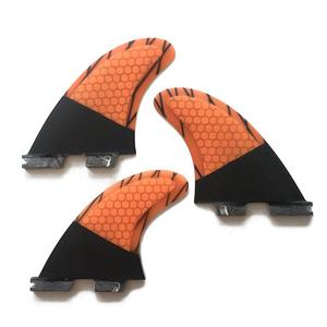 <span class=keywords><strong>FCS</strong></span> II G 5 Planche De Surf Ailettes Orange En Nid D'abeille En Fiber De Verre <span class=keywords><strong>Fin</strong></span> <span class=keywords><strong>FCS</strong></span> <span class=keywords><strong>2</strong></span> Ailettes dans Le Surf - Product Image 1