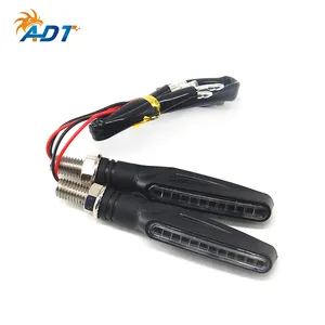 ADT Flowing Motorbike Turn Signal Lights Flashing Turning Indicators Universal sequential turn signal motorcycle led light