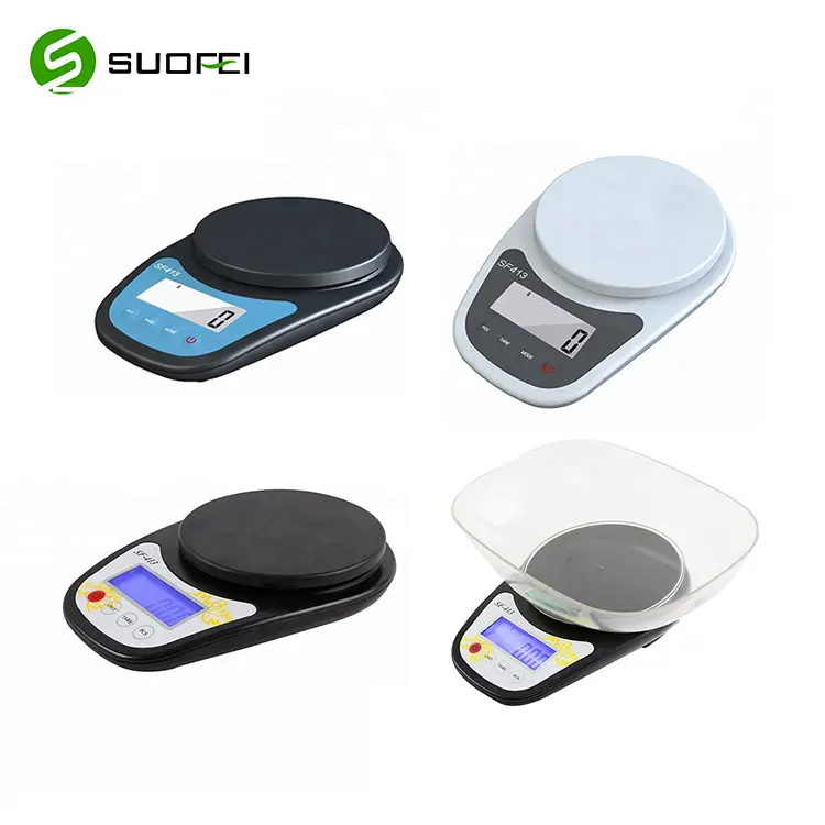 5kg Electronic digital weighing kitchen food vegetable scale with bowl