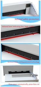 מחיר המפעל g450v + 450 מ "מ 17.7 נייר חשמל גיליוטינה בקרה דיגיטלית כוח ידני - Product Image 3