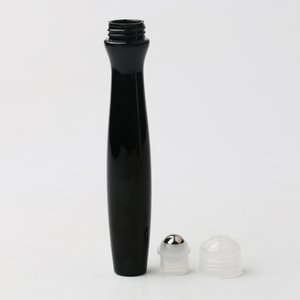 15ml plastic massage roll on eye serum cream bottle with roller ball