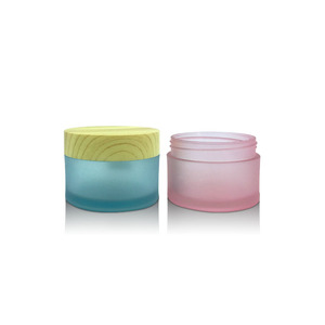 Más vendido vacío reciclar rosa azul biodegradable cosméticos para <span class=keywords><strong>el</strong></span> cuidado de la piel, envases y envases, frasco 50 g - Product Image 4