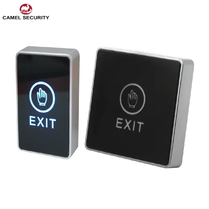 Hoge kwaliteit toegangscontrole systeem deur push om exit en IR draadloze hand touch exit met ZK systeem compatibel