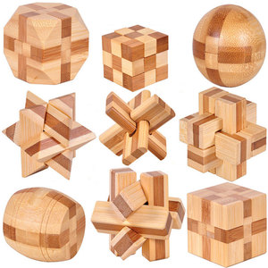 KongMingsuo NUEVE trajes adultos de inteligencia de los niños juguetes educativos Luban bloqueo <span class=keywords><strong>Enigma</strong></span> - Product Image 1