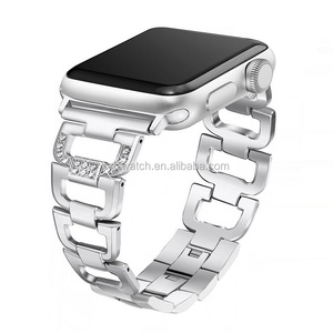 Cristal Bling Bandes pour <span class=keywords><strong>Apple</strong></span> Montre 38mm <span class=keywords><strong>42mm</strong></span> Femmes Or Rose <span class=keywords><strong>Bracelet</strong></span> Interchangeable <span class=keywords><strong>Bracelet</strong></span> pour <span class=keywords><strong>apple</strong></span> <span class=keywords><strong>Watch</strong></span> Series 3 2 1 - Product Image 6