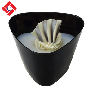 Venta al por mayor Copa desechable de postre de plástico Mini plano Paquete de Mousse de yogur taza - Product Image 2