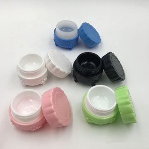 10g 20g 30g PP negro blanco rosa vacía de plástico frasco de crema de ojo polaco pegamento contenedor dispergator tarro - Product Image 3