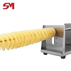 <span class=keywords><strong>Cortador</strong></span> de <span class=keywords><strong>Papas</strong></span> Fritas en Espiral de Acero Inoxidable de Alta Eficiencia con Opciones Manuales y Eléctricas, Vida Útil de 10 Años - Product Image 1