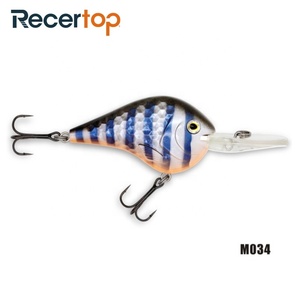 Recertop, venta al por mayor, cebo de manivela artificial para pesca de buceo profundo pintado o sin pintar - Product Image 4