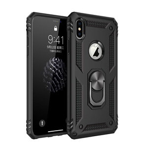 Nouveau design accessoires de téléphone <span class=keywords><strong>coque</strong></span> <span class=keywords><strong>incassable</strong></span> avec anneau Magnétique téléphone housse pour iPXS Max - Product Image 3