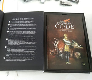 Caja de Almacenamiento Rígida para <span class=keywords><strong>CD</strong></span>, DVD y Folletos, con Laminado Mate, Personalizable, de Plástico Negro, con Cierre Magnético - Product Image 4