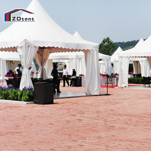 Pernikahan Mewah Kustom Tenda Pop Up Pagoda Kanopi Persegi 3X3 4X4 <span class=keywords><strong>5X5</strong></span> 6X6M - Product Image 1
