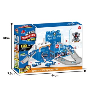 Jouets de stationnement pour enfants, 2020, ensemble de jeu de <span class=keywords><strong>garage</strong></span>, voiture en <span class=keywords><strong>plastique</strong></span>, nouvelle collection - Product Image 2