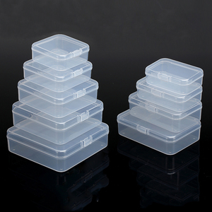 Caja de presentación rectangular PS de acrílico transparente pequeña, embalaje de plástico reciclable para comida, pastel, Chocolate, otros artículos - Product Image 5