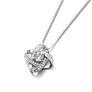 Collier classique 925 Argent Bijoux Designer Accessoire Pendentifs Collier De Trèfle À Quatre Feuilles - Product Image 2