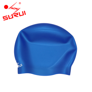 Logo personnalisé De Mode En Silicone <span class=keywords><strong>Blanc</strong></span> Imprimé Drôle Silicone <span class=keywords><strong>Bonnet</strong></span> De Bain - Product Image 5
