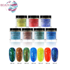 Gros série d'ongle de scintillement de décoration et extension en vrac d'immersion de clou ongle acrylique plongeant la poudre - Product Image 5