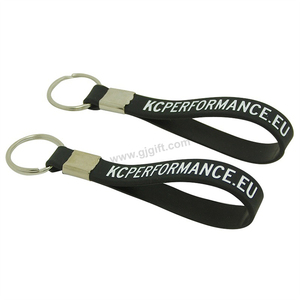 Da Polso in Silicone Debossed Fascia Personalizzata Bulk Chiave della Cordicella Catena di Gomma Logo Del Silicone Del braccialetto <span class=keywords><strong>Portachiavi</strong></span> - Product Image 2