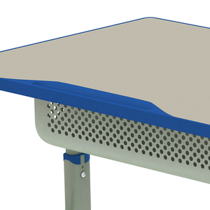 2019 Library Room School Ergonomic Height Adjustable Student <strong>Shelf</strong> <strong>Desk</strong> and Chair Set MG-KZ-009 - Product Image 5