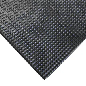 Factory Checker Plate Pyramid pattern Rubber Mat Rubber Floor Rubber Sheet