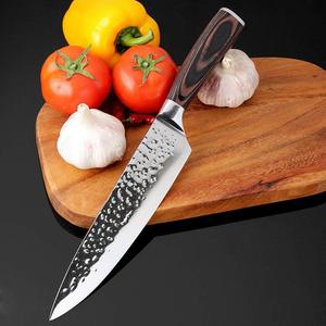 Yangjiang Fabricant 8 pouces Professionnel Japonais Damas <span class=keywords><strong>Couteau</strong></span> de Cuisine - Product Image 5