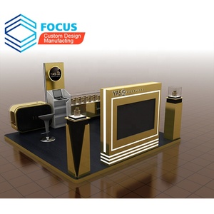 Cao cấp cao Mall kiosk Nước hoa cửa hàng trưng bày tủ xoay truy cập hàng đầu hiển thị kiosk Showcase cho nước hoa - Product Image 2