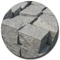 Natural gris granito G341 pared bloques de piedra de precio