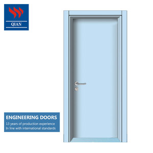 <span class=keywords><strong>Puerta</strong></span> de Madera HPL Laminada Impermeable para Hospital con Ventana de Vidrio - Product Image 6