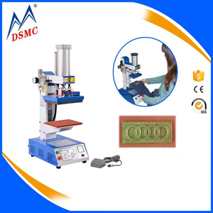 CE חדש קטן פנאומטי עור לוגו מובלט חם ביול מכונה - Product Image 5