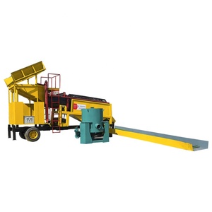 चीन SINOLINKING सोने और हीरा धुलाई संयंत्र सोने Trommel Sieving मशीन - Product Image 2