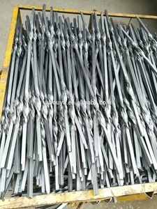 25 มม.Hammered เหล็กดัด <span class=keywords><strong>Newel</strong></span> โพสต์ - Product Image 4