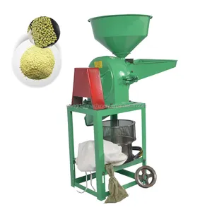Factory direct sale electric grain ffc-45 corn disk mill disc mill crusher machine