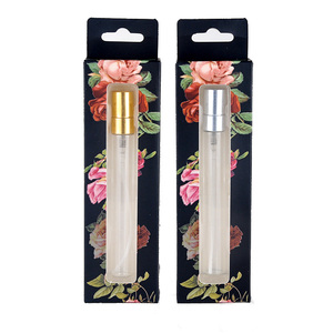 Hot sell 10ml cosmetic packaging wholesale glass perfume bottles atomizer mini perfume glass bottle 10 ml with box