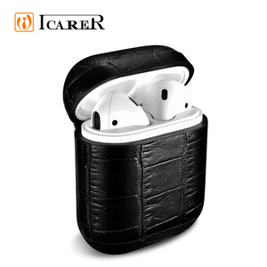 <span class=keywords><strong>Prix</strong></span> usine Bambou Motif Étui En Cuir Véritable Pour Earpods Couverture Pour Airpods <span class=keywords><strong>2</strong></span> - Product Image 5