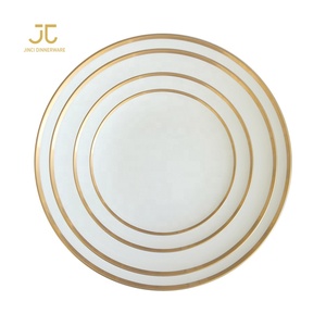 Juego de <span class=keywords><strong>platos</strong></span> de cerámica de lujo, de oro, ópalo dorado, niños japoneses, plata <span class=keywords><strong>Arcopal</strong></span> - Product Image 1