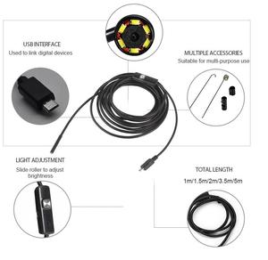 Caméra d'inspection endoscopique USB pour <span class=keywords><strong>smartphone</strong></span> Android ultra-mince de 5,5 mm, étanche IP67, OTG Micro USB - Product Image 4