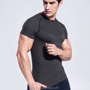 <span class=keywords><strong>เสื้อ</strong></span>ยืดสีขาวล้วนสำหรับผู้ชาย<span class=keywords><strong>เสื้อ</strong></span>ออกกำลังกายโพลีเอสเตอร์แบบสลิมฟิตสำหรับผู้ชาย - Product Image 5