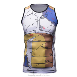 La bola del dragón del <span class=keywords><strong>Anime</strong></span> Z Tank <span class=keywords><strong>Top</strong></span> deportivos desgaste camiseta sin mangas - Product Image 1
