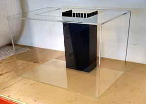 24 Gallon Acryl <span class=keywords><strong>Aquarium</strong></span> Met Overloop - 24x15x15 - Rif Systeem - Zoet/Zout - Sump - Filter - Product Image 3