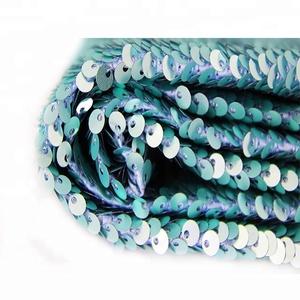 Moda Popular de dos vías Color <span class=keywords><strong>verde</strong></span> menta tela de lentejuelas para sublimación - Product Image 1