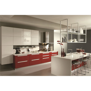 Blanc <span class=keywords><strong>Et</strong></span> Vert <span class=keywords><strong>peinture</strong></span> de qualité cuit <span class=keywords><strong>peinture</strong></span> Contreplaqué MDF Marbre Quartz comptoir en granit plat pack armoires de <span class=keywords><strong>cuisine</strong></span> - Product Image 3