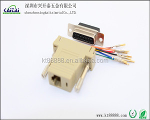 Db15p a RJ45 conector eléctrico doble campana - Product Image 5