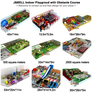 720 m² Jungle Park aire de jeux intérieure Jungle Gym Jeux de <span class=keywords><strong>jeu</strong></span> doux, aire de jeux intérieure en plastique pour enfants Clôture à balles pour centre commercial - Product Image 3