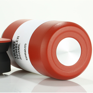 2022 bicchiere da viaggio Thermos sottovuoto in acciaio inossidabile a doppia parete da 350ml di vendita caldo con manico per mantenere il caffè, il vino e l'acqua - Product Image 5