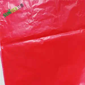 Mulch de plástico do pe vermelho | o plástico de mulch para o controle de ervas daninhas, polietileno de baixa densidade