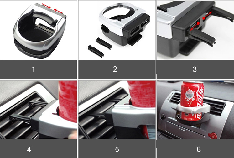 Adjustable Car Cup Holder - Lvduan Brand Car Drink Holder - Automotive Interior Accessories